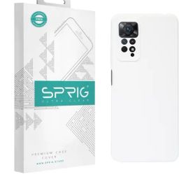 Sprig Liquid Silicone Back Cover for Redmi Note 11 Pro Plus (White)-image-88