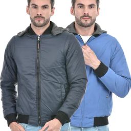 Lawman Multicolored Cotton Regular Fit Reversible Jackets-picture-24