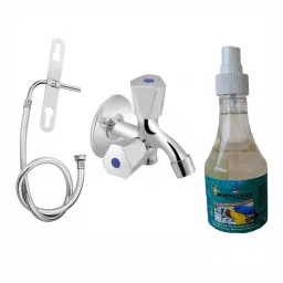Fastgear Bathroom Faucet Set Stainless Steel Chrome Finish Silver, FG2221-image-53