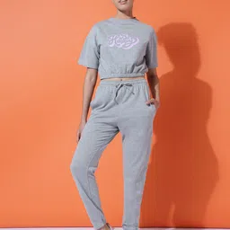 MKH Printed Tshirt With Joggers Co-Ords-picture-3
