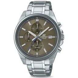 Casio EDifice EFV-610D-5CVUDF Brown Analog Dial Silver Stainless Steel Band Men's Watch ED572-image-24