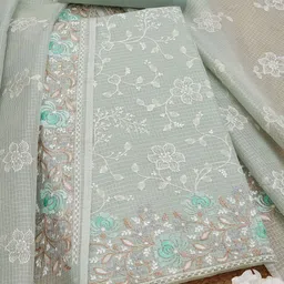 Soch Embroidered Unstitched Dress Material-image-95