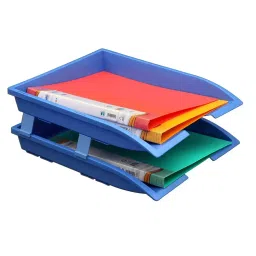 Solo Paper and File Tray 2 Compartments TR 112 - Assorted image 3