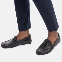 Geox Men's U Kosmopolis +Grip W A Black Loafers-image-45