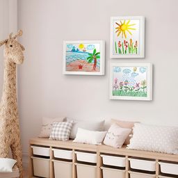 Art Street White Kids Photo Frame For Children Picture White Frames Wall Art-25