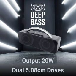 Zebronics Portable Bluetooth Speaker Black 20 W Mono Channel, Zeb-Rocket 200 image 2