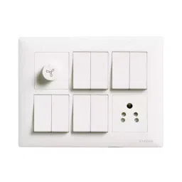 Crabtree Cover plate 12 Module White Athena-ACAPNCWV12-35