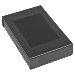 RS PRO Black ABS Enclosure, IP53, IK07, Black Lid, 108.1 x 69.2 x 24.5 mm Model No 1920763-image-96