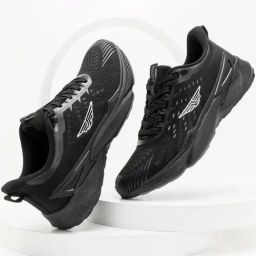 Red Tape Men's Urban Kicks Black Walking Shoes-image-61