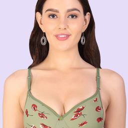 Arc de Shapes Floral Bra Full Coverage Lightly Padded image 3