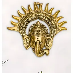 Aura Gold-Toned Religious Idol Showpiece-image-79