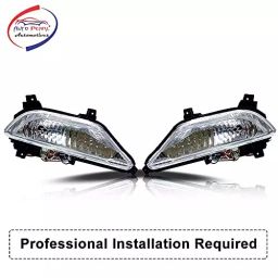 Auto Pearl Fog Lamp with Wiring Kit and Switch Compatible For Hyundai I20 Elite image 2