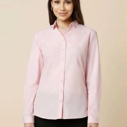 Allen Solly Pink Regular Fit Formal Shirt-image-52