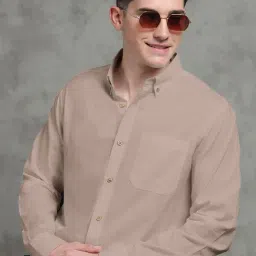 The Formal Club Wood Rose Cotton Comfort Fit Shirt-picture-16