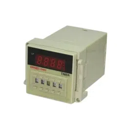 Sibass Electric Timer with CE Mark 0.01 Sec-9999 Hour, SE-DH48S-2Z (Pack of 100)-24