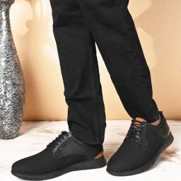 San Frissco Men's Black Casual Sneakers-picture-19