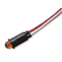 VCC PANEL MOUNT INDICATOR, LED, 6.35MM, AMBER, 12V, 5102H3-12V-picture-45