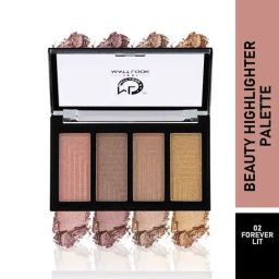 Matt Look Beauty Highlighter Palette 02 Forever Lit - 20 gm-image-4