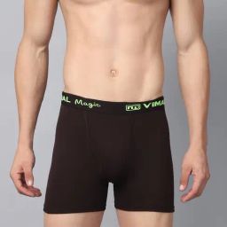 Vimal Jonney Multicolor Cotton comfort fit  Trunks Pack of 2-image-79