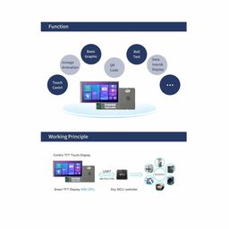 DWIN 4.3 Inch 480x800 COF TTL LCD Display Capacitive Touch 8MB Flash (DMG80480F043_01WTC) - RS5596DWIN 4.3 Inch 480x800 COF TTL LCD Display Capacitive Touch 8MB Flash (DMG80480F043_01WTC) - RS5596 image 2