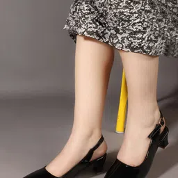 Lavie Colourblocked Block Sandals-24