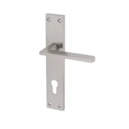 AHA! Lock Set with 70 mm BSK Brass Cylinder Denver-L DNBE Finish-picture-25