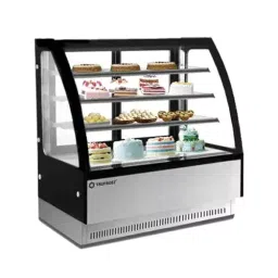 Celfrost CSF44W Flat Glass Cold Showcase with SS Base (Base + 3 Shelves)-image-19