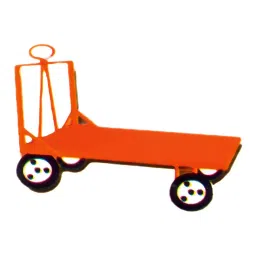 RB 2000 Kg (2 Ton) 4x2.6 ft Manual Platform Trolley, RB-211-picture-15