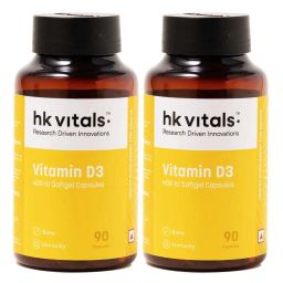 HealthKart HK Vitals Vitamin D3 90 capsules - Pack of 2-23