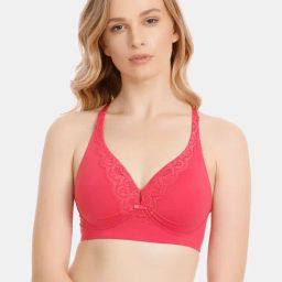 Zivame Carmine Non-Wired Non Padded Bralette Bra-image-25