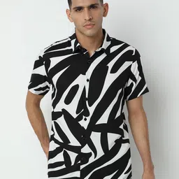 TIGER SNAKE Men Comfort Opaque Printed Casual Shirt-picture-31