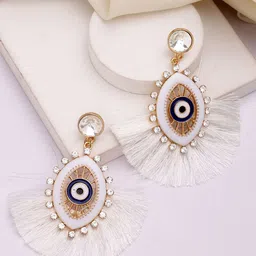 Bohey by KARATCART Contemporary Drop Earrings-3