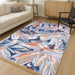 RRC Polyester Soft & Durable Carpet - Multicolor-76