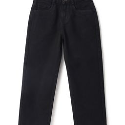 Tales & Stories Denim Woven Solid Jeans - Black-picture-49