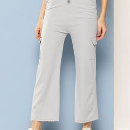 BAESD Girls Striped Comfort Straight Fit Chinos Trousers-image-55