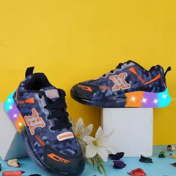 LMG Lifestyle Kids Lightweight Printed LED Sneakers-image-47