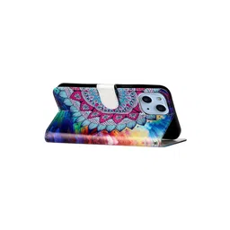 PEEPERLY Conversational Printed iPhone 15 Flip Case Mobile Accessories image 5