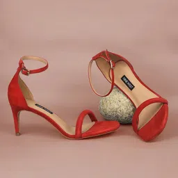 Nine West Women PU Slim Heeled Sandals-56