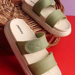 JUMPLITE Women Open Toe Flats-picture-16