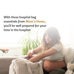 Moms Home Set of 25 Infants Organic Cotton Baby Essentials Gift Pack image 4