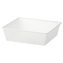 ikea jonaxel Mesh basket, white, 50x51x15 cm-picture-41
