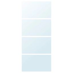 ikea auli 4 panels for sliding door frame, mirror glass, 100x236 cm-picture-31