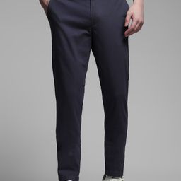 Jack & Jones Men Slim Fit Low-Rise Chinos Trousers-image-82