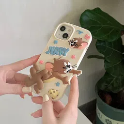 CASE CREATION Cartoon Characters Printed iPhone 14 Pro Max Bumper Case Mobile Accessories image 4
