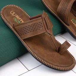 SOFTY VEGEN Men Ethnic Kolhapuri Sandals-image-82