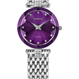 JOWISSA Unisex Embellished Dial & Stainless Steel Bracelet Style Straps Analogue Watch J5.702.M-image-23