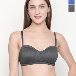 Lady Love Pack Of 3 Full Coverage Balconette Bra-picture-38