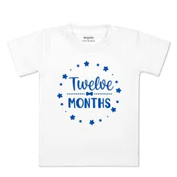Arvesa Kids Typography Printed Applique T-shirt-picture-0