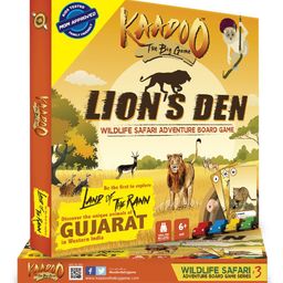 Kaadoo Lion's Den Western India Edition Board Game - Multicolor (Color May Vary)-27