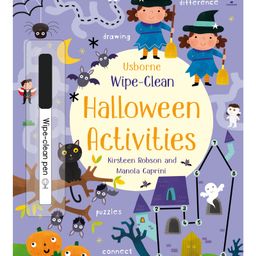 Harper Collins Wipe & Clean Halloween Activity Book - English-81